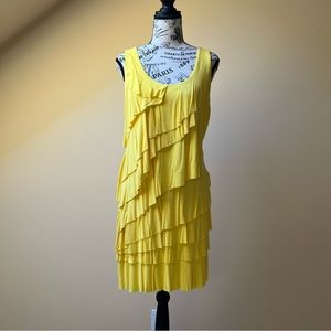 Calvin Klein Ruffled Dress